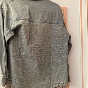 New York & Company Stonewashed Jean Jacket